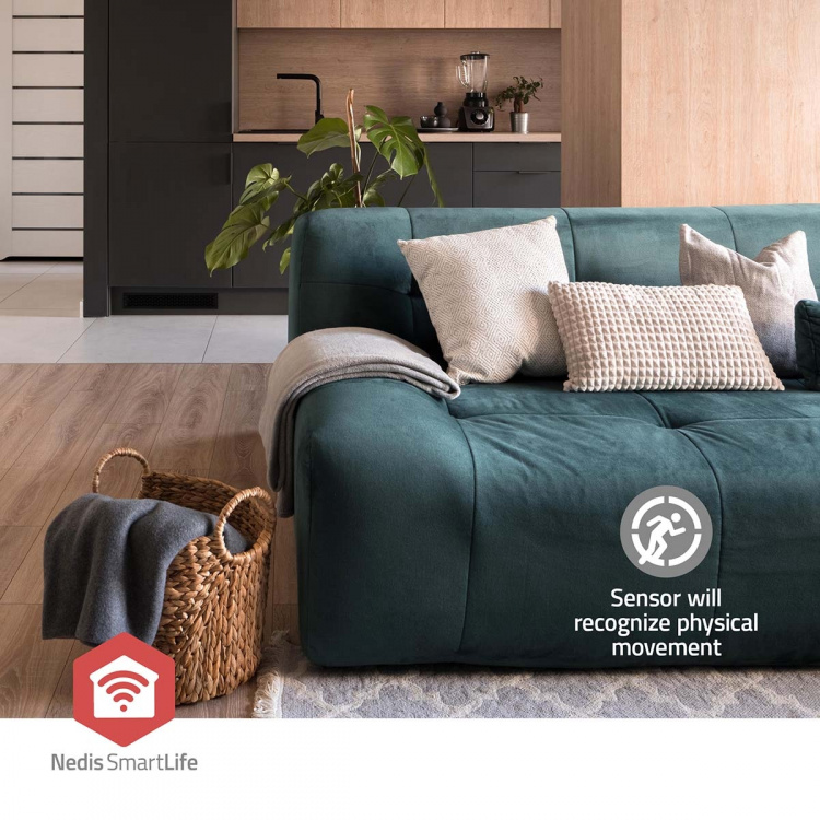 Nedis SmartLife Bevegelsessensor | Lyssensor | Zigbee 3.0 | Batteri drevet / USB-Strøm | Detektorvinkel: 100 ° | Detektorrekkevidde: 7 m | Maks. batteri levetid: 24 Måned | Hvit Nedis SmartLife Bevegelsessensor | Lyssensor | Zigbee 3.0 | Batteri drevet / USB-Strøm | Detektorvinkel: 100 ° | Detektorrekkevidde: 7 m | Maks. batteri levetid: 24 Måned | Hvit