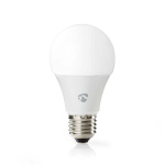Nedis SmartLife Fullfarge LED-Pære | E27 | 806 lm | 9 W | RGB / Varm til avkjølt hvitt | 2200 - 6500 K | Android™ / IOS | pære | 1 stk