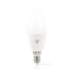 Nedis SmartLife Fullfarge LED-Pære | E14 | 470 lm | 4.90 W | RGB / Varm til avkjølt hvitt | 2200 - 6500 K | Android™ / IOS | Lyshvit | 1 stk