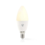 Nedis SmartLife Fullfarge LED-Pære | E14 | 470 lm | 4.90 W | RGB / Varm til avkjølt hvitt | 2200 - 6500 K | Android™ / IOS | Lyshvit | 1 stk