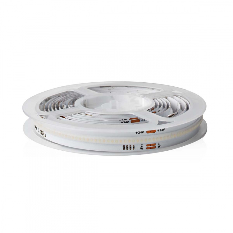 Nedis SmartLife LED-Stripe | Wi-Fi | Varm til avkjølt hvitt | COB | 2.00 m | IP20 | 2700 - 6500 K | 1000 lm | Android™ / IOS