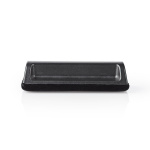 Nedis Vinyl Record Cleaner | Børste | ABS / Mikrofiber | Sort