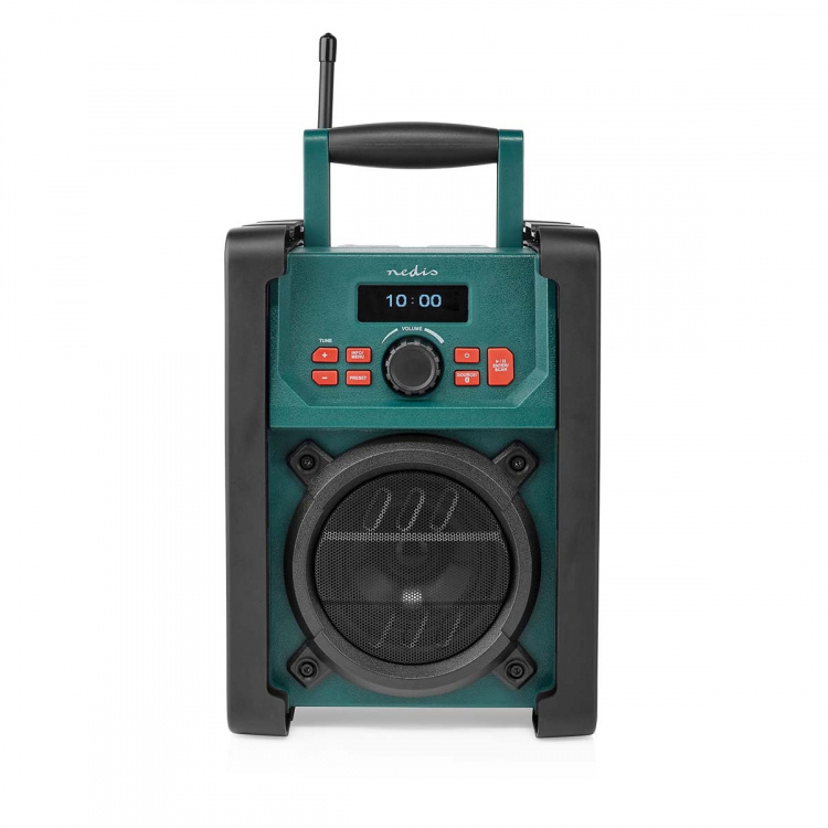 Nedis DAB+ Radio | Jobsite Radio | DAB+ / FM | 2.2 