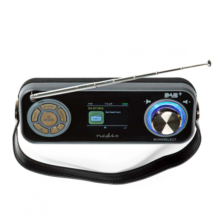 Nedis DAB+ Radio | Bord design | DAB+ / FM | 2.40 