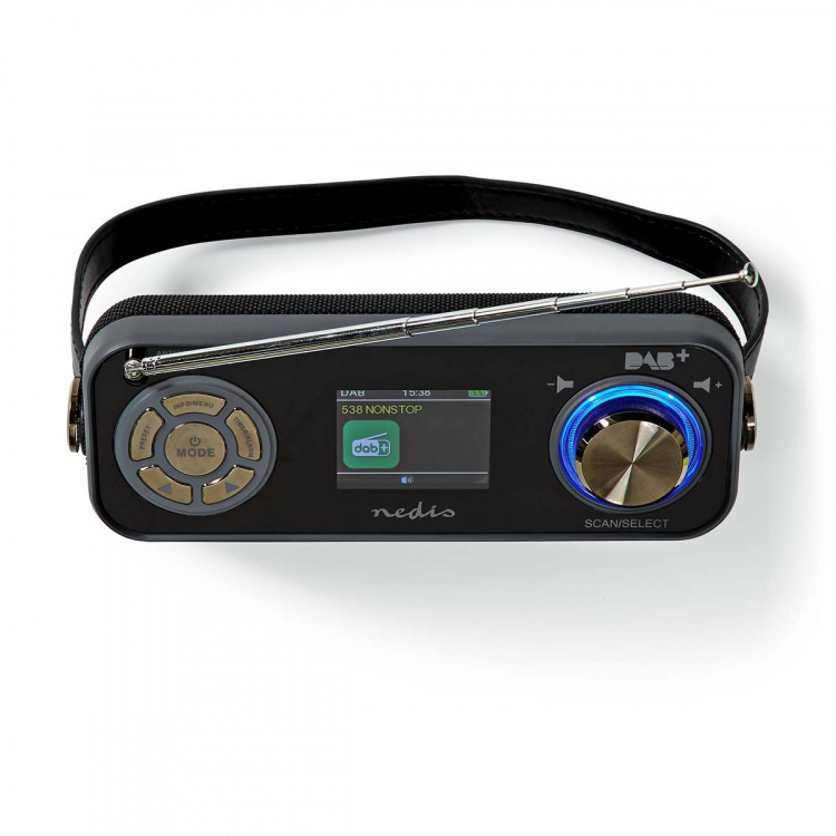 Nedis DAB+ Radio | Bord design | DAB+ / FM | 2.40 