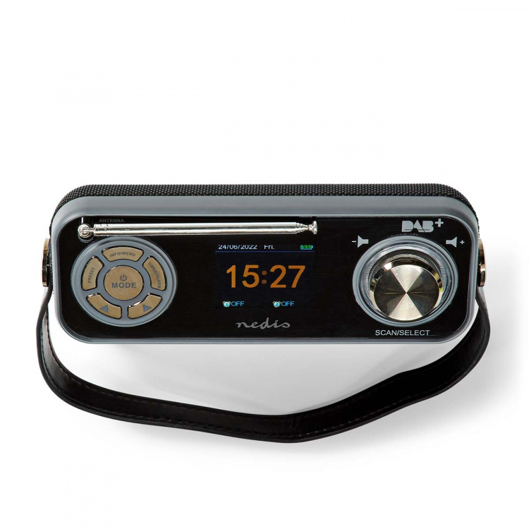 Nedis DAB+ Radio | Bord design | DAB+ / FM | 2.40 