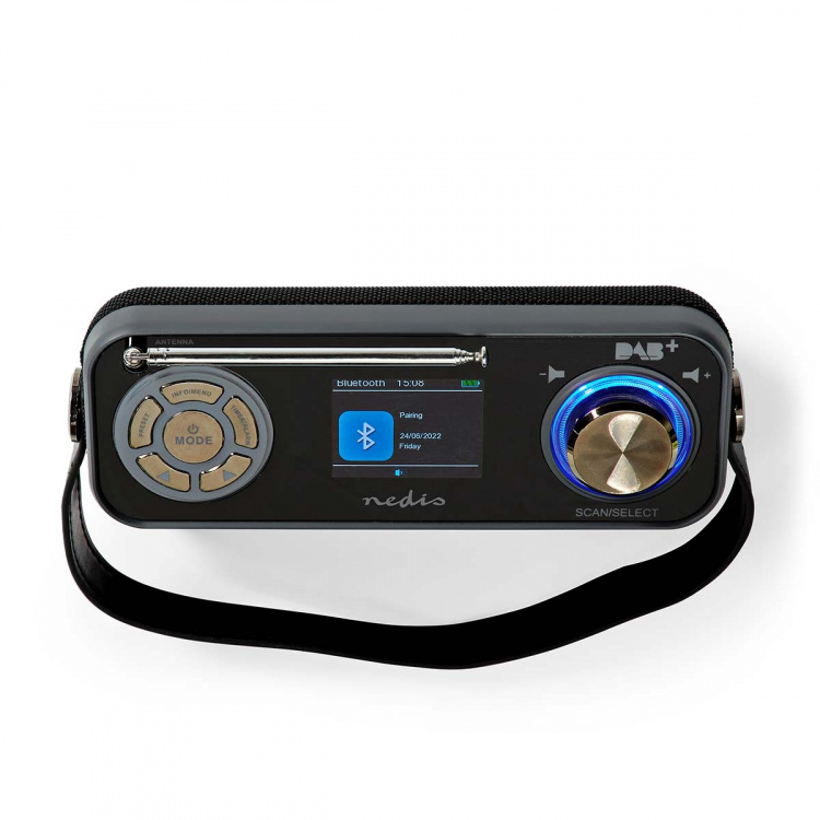 Nedis DAB+ Radio | Bord design | DAB+ / FM | 2.40 