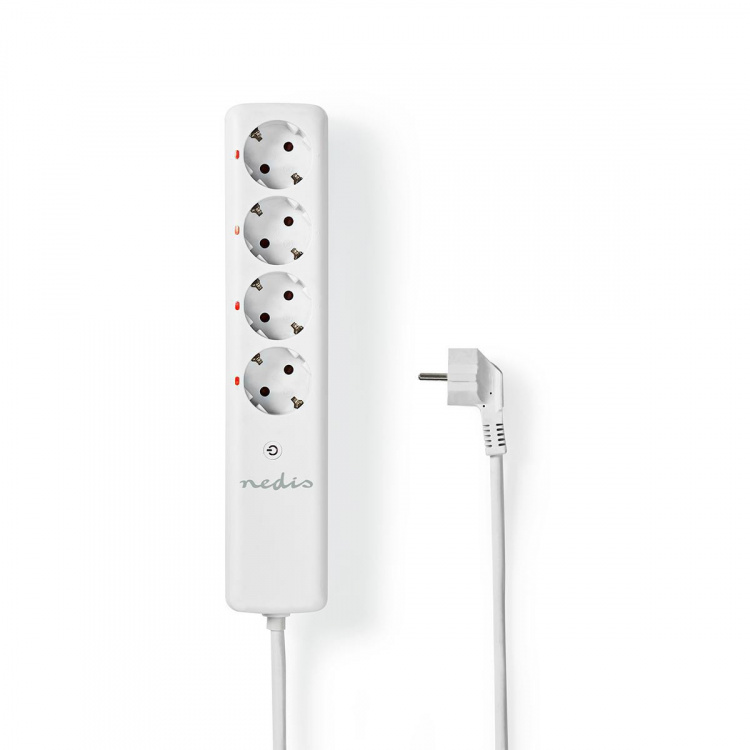 Nedis RF-Kontakt | RF, frequency 433 Mhz | 3680 W | Jordet kontakt / Type F (CEE 7/7) | Hvit Nedis RF-Kontakt | RF, frequency 433 Mhz | 3680 W | Jordet kontakt / Type F (CEE 7/7) | Hvit