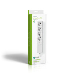 Nedis RF-Kontakt | RF, frequency 433 Mhz | 3680 W | Jordet kontakt / Type F (CEE 7/7) | Hvit Nedis RF-Kontakt | RF, frequency 433 Mhz | 3680 W | Jordet kontakt / Type F (CEE 7/7) | Hvit