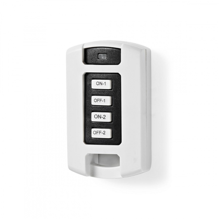 Nedis RF-fjernkontroll | 2 Kanaler | Programmerbare knapper