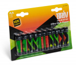 Batteri AA LR6 - 10-pk, 1/6/48