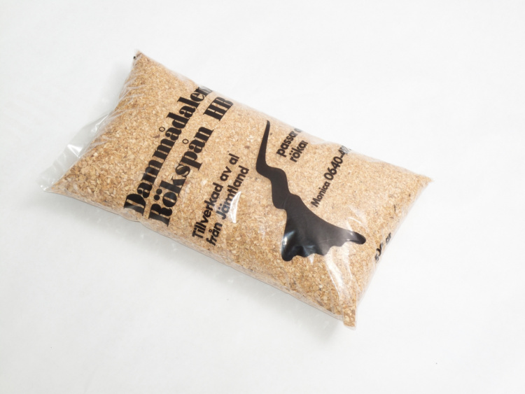 Røykspon av al, 3 liter, 500 gram