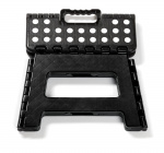 Sammenleggbar krakk, Svart, 29x22x22 cm