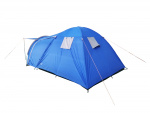 4-personers telt, (170 + 205 )x240 /130 cm, Blå