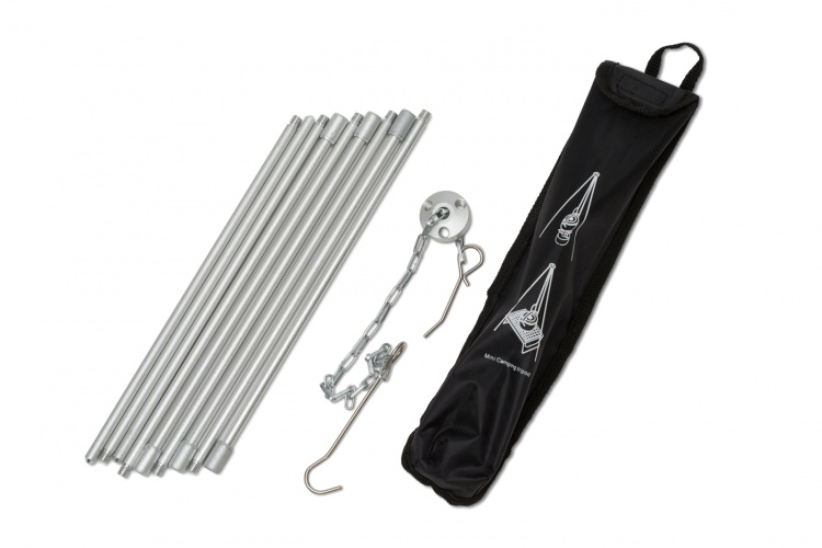 Camp Tripod - 3-beint bålstativ, høyde 80 cm