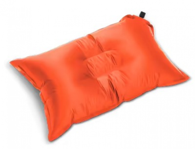 Selvoppblåsbar pute 48x32x13 cm, 3 blandede farger, 1-pk