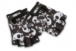Sykkelhanske Junior skulls Svart/hvit, str. 11-12