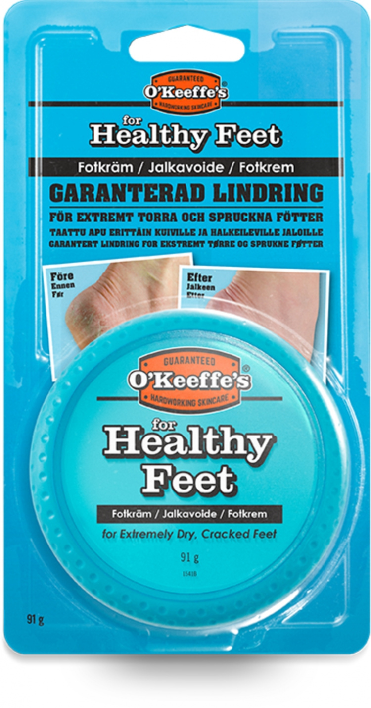 O\'Keeffe\'s Healthy Feet - krukke 91g