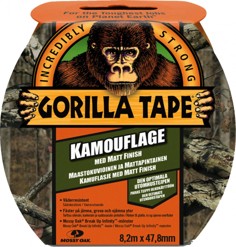 Gorilla Teip Camo 8,2mx48mm, 1/8