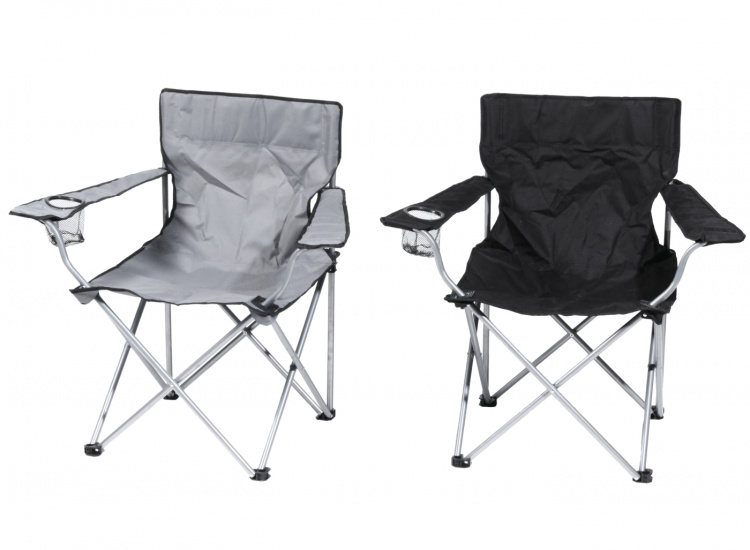 Campingstol med armlener
