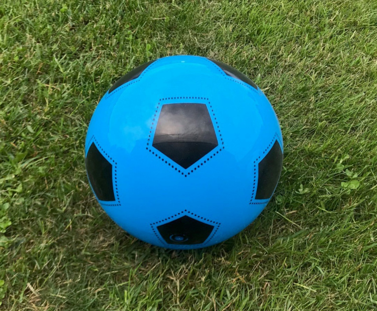 Plastfotball 21 cm, Usorterte farger