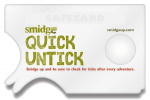 Smidge Untick Card - flåttfjerner, 1/12