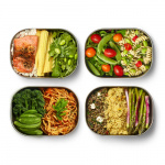 Black+Blum Matboks, Large, Rustfritt stål, 1000 ml, Olive