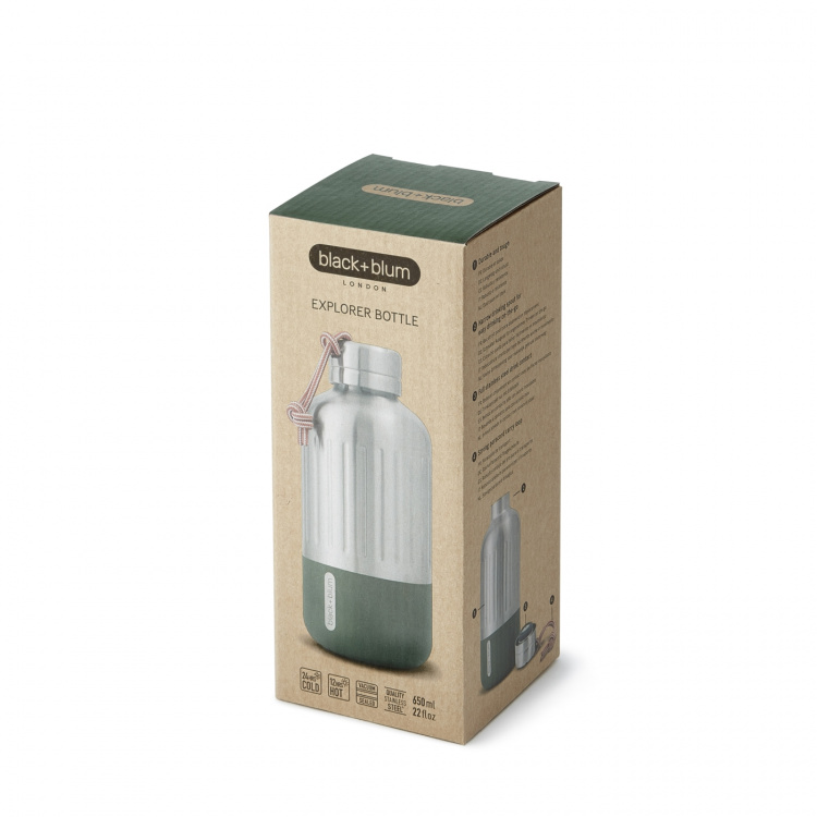 Explorer termos B+B Small, 600 ml, oliven