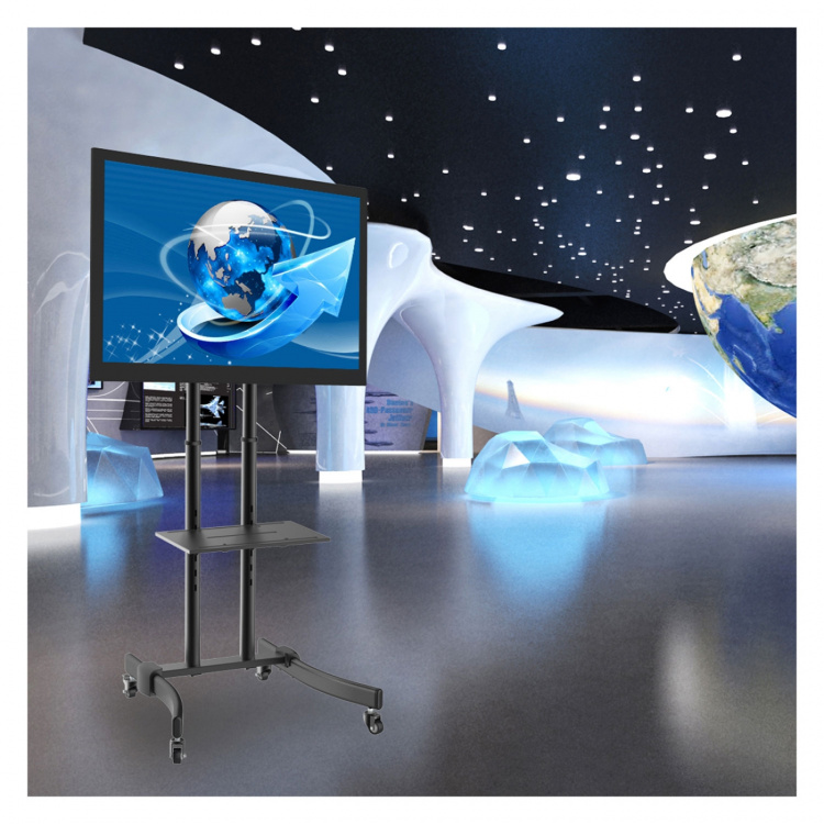 LogiLink Gulvstativ med hjul TV 37-70