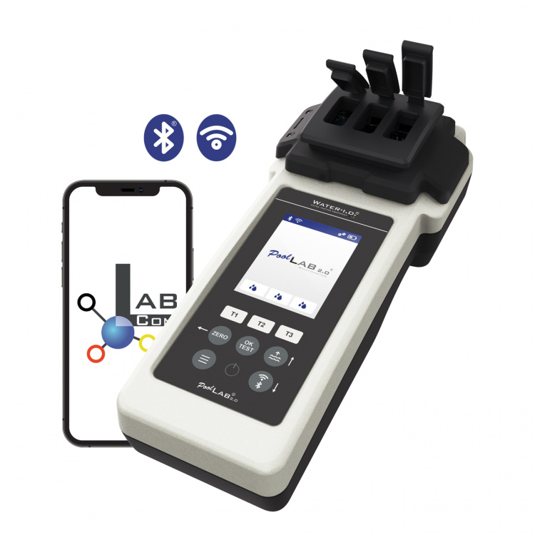 Pool Lab 2.0, digital bassengtester