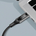 LogiLink USB-C - USB-C-kabel med display USB 2.0 PD 3.1 240W 1 m svart LogiLink USB-C - USB-C-kabel med display USB 2.0 PD 3.1 240W 1 m svart