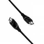 LogiLink USB-C - USB-C-kabel med display USB 2.0 PD 3.1 240W 1 m svart LogiLink USB-C - USB-C-kabel med display USB 2.0 PD 3.1 240W 1 m svart