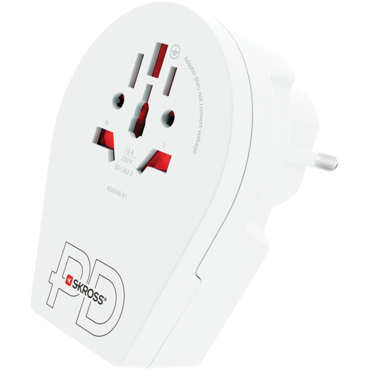 SKROSS C20PD reiseadapter Europa USB-C PD 20W SKROSS C20PD reiseadapter Europa USB-C PD 20W