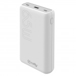 Celly PBPD65W20000 PowerBank PD 65W 20.000 mAh Hvit