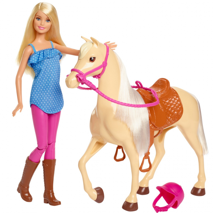 Barbie Dukke og hest Barbie Dukke og hest