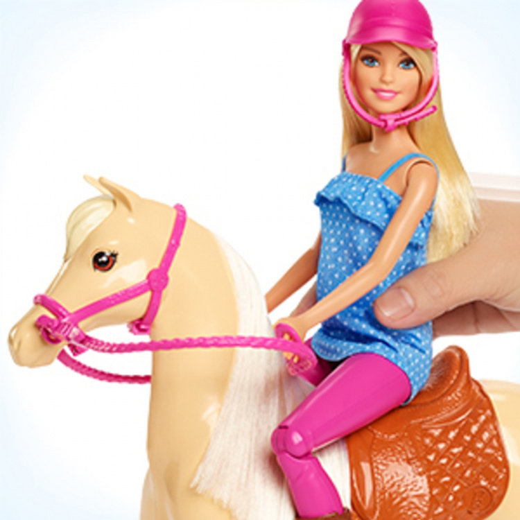 Barbie Dukke og hest Barbie Dukke og hest