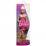 Barbie Fashionista Doll - Rosa blomstret kjole