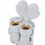 Severin Dobbel termokannebrygger KA9314 1000W hvit Severin Dobbel termokannebrygger KA9314 1000W hvit