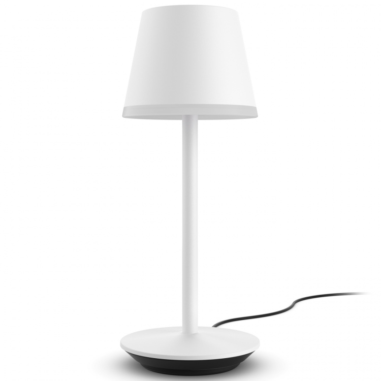 Philips Hue Go bærbar bordlampe hvit/salviegrønn