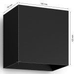 Philips Hue Resonate nedovervendt vegglampe hvit og Colour Ambiance svart Philips Hue Resonate nedovervendt vegglampe hvit og Colour Ambiance svart