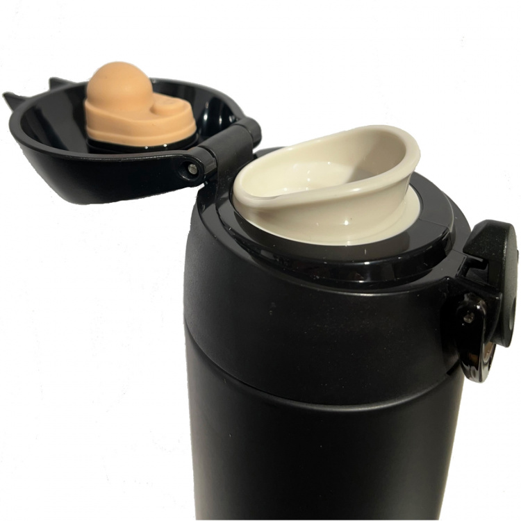 Vildmark Termokrus i stål 0,5L matt svart