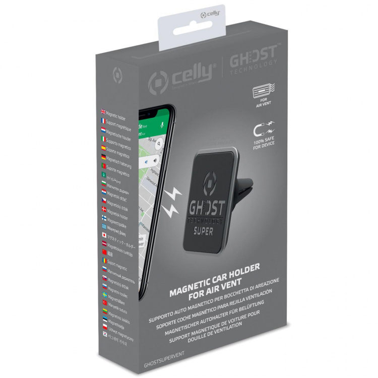 Celly Magnetisk bilholder for viftegitter