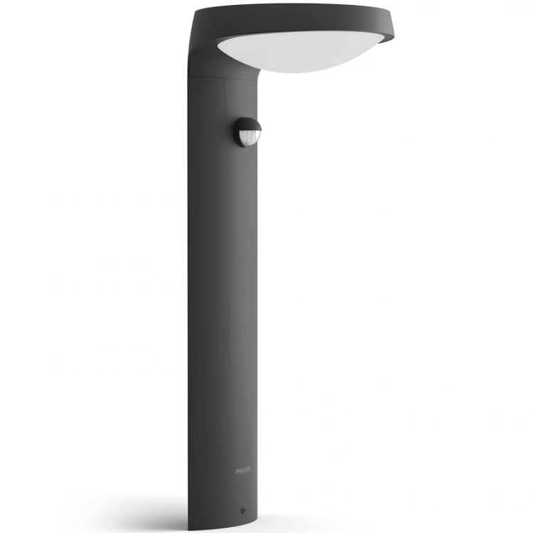 Philips Tyla Solcell IR-sensor Ultraeffektiv LED-lampe 255lm IP44 Antracitt