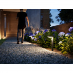 Philips Tyla Solcell IR-sensor Ultraeffektiv LED-lampe 255lm IP44 Antracitt