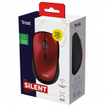 Trust Yvi+ Trådløs mus i øko-design, rød