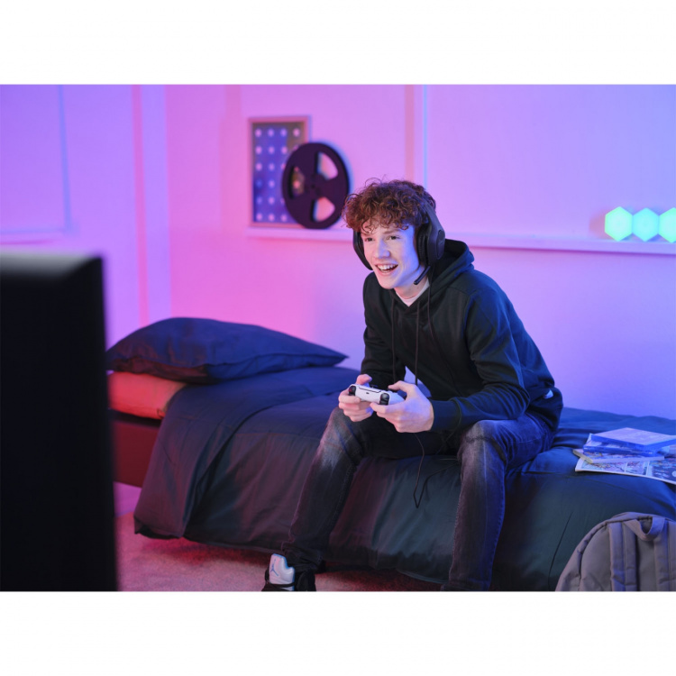 Trust GXT 415 Zirox Gaming-hodesett, svart