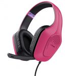 Trust GXT 415P Zirox spillhodesett rosa