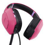 Trust GXT 415P Zirox spillhodesett rosa