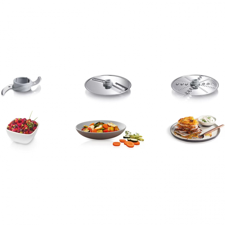 Bosch Kjøkkenmaskin 800 W, hvit MCM3110W