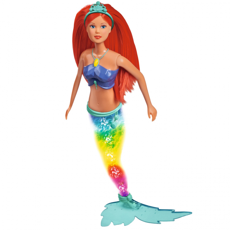 Simba Toys Steffi Love Havfrue med strålende regnbuefinne